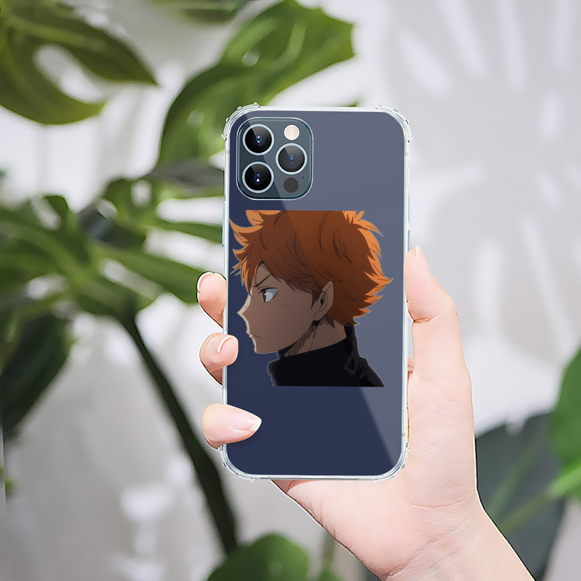 （画像用） ハイキュー!! Haikyu!! 【iPhone 12シリーズ対応】透明スマホケース（クリアソフトケース）